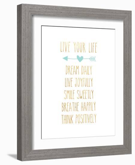 Break the Rules I-SD Graphics Studio-Framed Premium Giclee Print