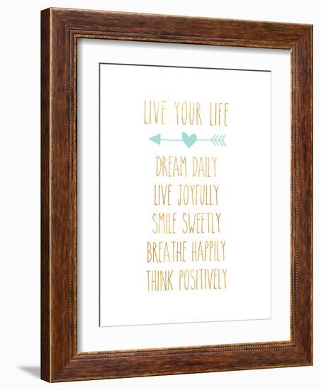 Break the Rules I-SD Graphics Studio-Framed Premium Giclee Print