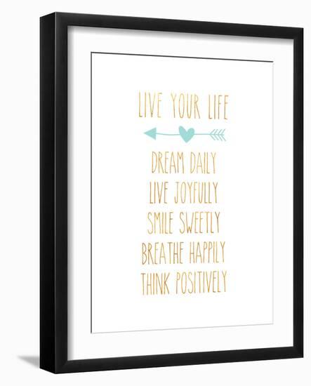 Break the Rules I-SD Graphics Studio-Framed Premium Giclee Print