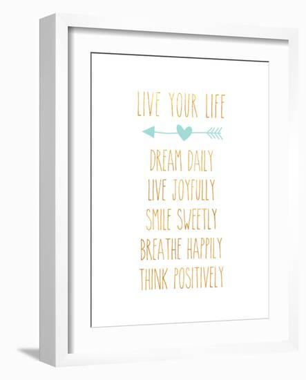 Break the Rules I-SD Graphics Studio-Framed Premium Giclee Print