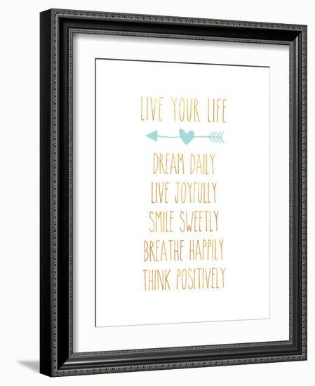 Break the Rules I-SD Graphics Studio-Framed Premium Giclee Print