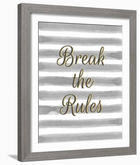 Break the Rules-Lottie Fontaine-Framed Giclee Print