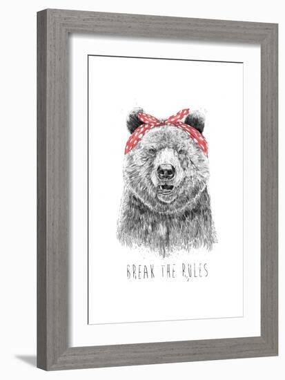 Break The Rules-Balazs Solti-Framed Art Print