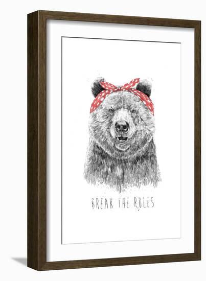 Break The Rules-Balazs Solti-Framed Art Print