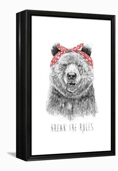 Break The Rules-Balazs Solti-Framed Stretched Canvas