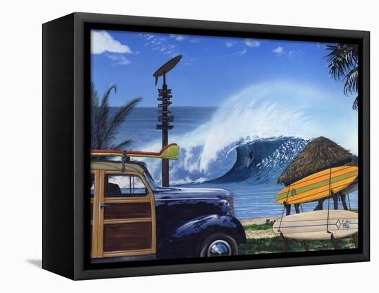 Break Time-Scott Westmoreland-Framed Stretched Canvas