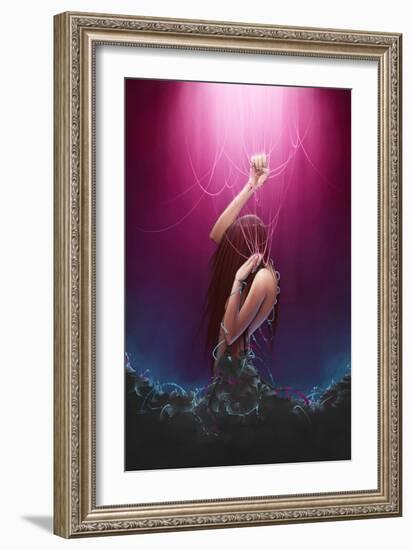 Breakaway-Charlie Bowater-Framed Art Print