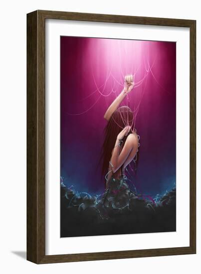 Breakaway-Charlie Bowater-Framed Art Print