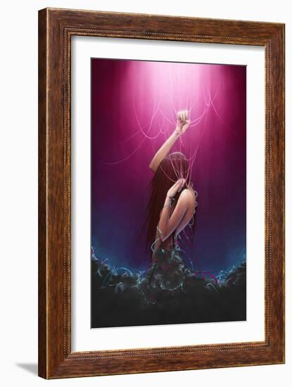 Breakaway-Charlie Bowater-Framed Art Print