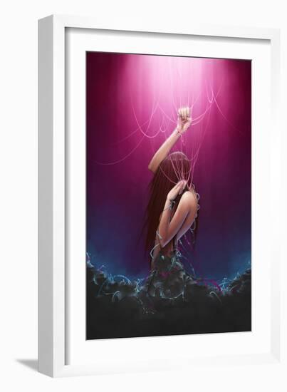 Breakaway-Charlie Bowater-Framed Art Print