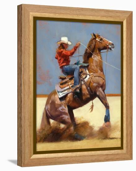 Breakaway-Julie Chapman-Framed Stretched Canvas