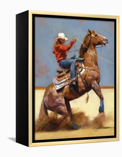 Breakaway-Julie Chapman-Framed Stretched Canvas