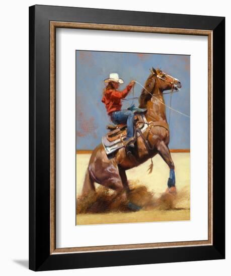 Breakaway-Julie Chapman-Framed Art Print