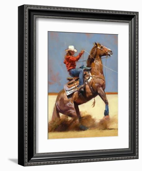 Breakaway-Julie Chapman-Framed Art Print