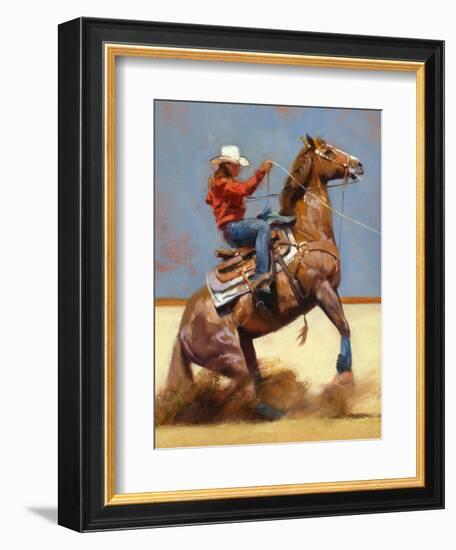 Breakaway-Julie Chapman-Framed Art Print