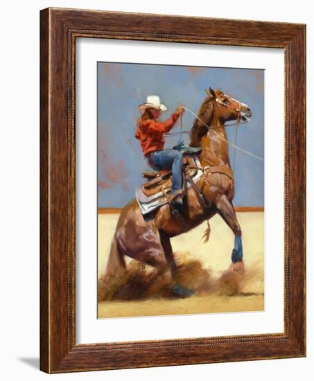 Breakaway-Julie Chapman-Framed Art Print