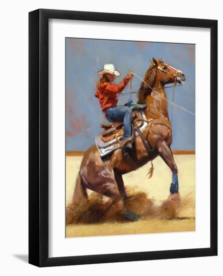 Breakaway-Julie Chapman-Framed Art Print