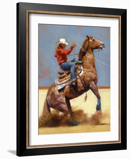 Breakaway-Julie Chapman-Framed Art Print