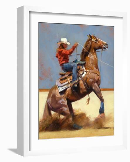 Breakaway-Julie Chapman-Framed Art Print