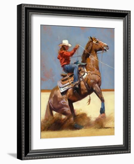 Breakaway-Julie Chapman-Framed Art Print