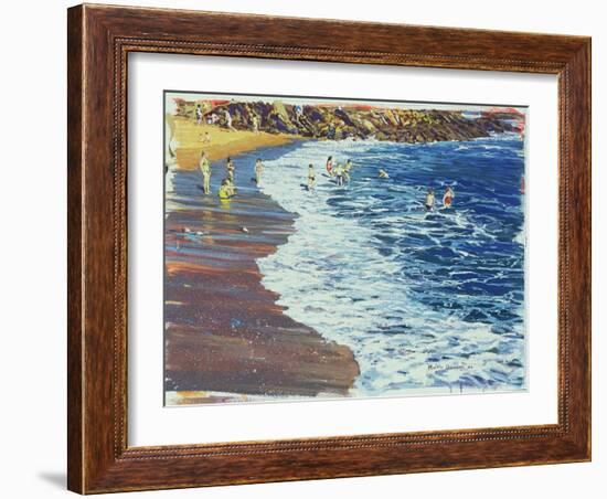 Breakers, 2002-Martin Decent-Framed Giclee Print