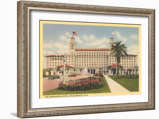 Breakers Hotel, Palm Beach, Florida-null-Framed Art Print