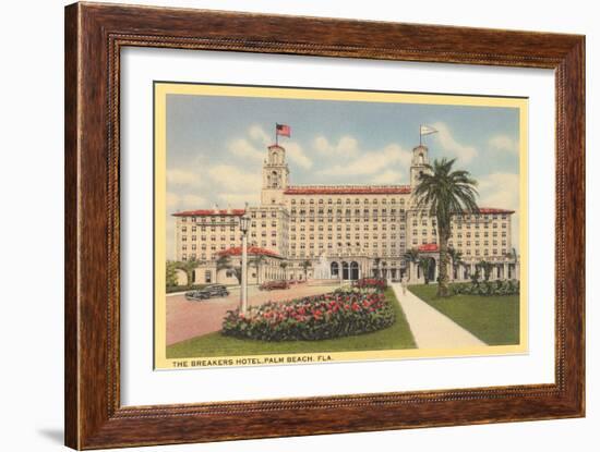 Breakers Hotel, Palm Beach, Florida-null-Framed Art Print