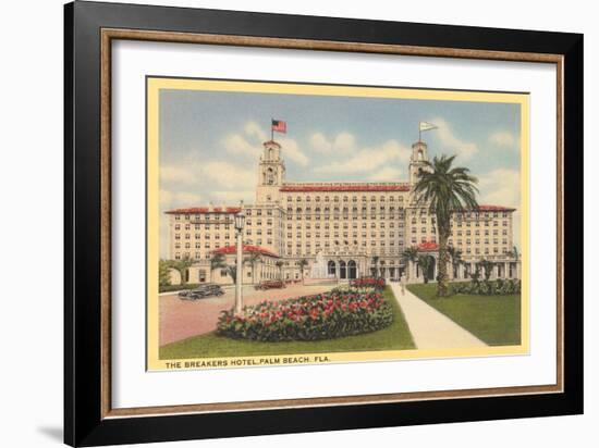 Breakers Hotel, Palm Beach, Florida-null-Framed Art Print