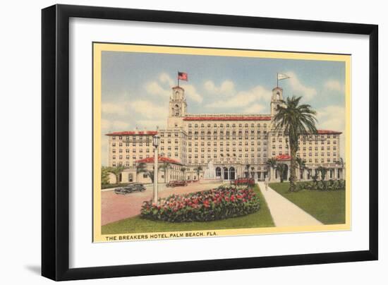 Breakers Hotel, Palm Beach, Florida-null-Framed Art Print