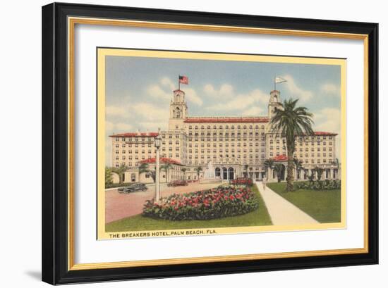 Breakers Hotel, Palm Beach, Florida-null-Framed Art Print