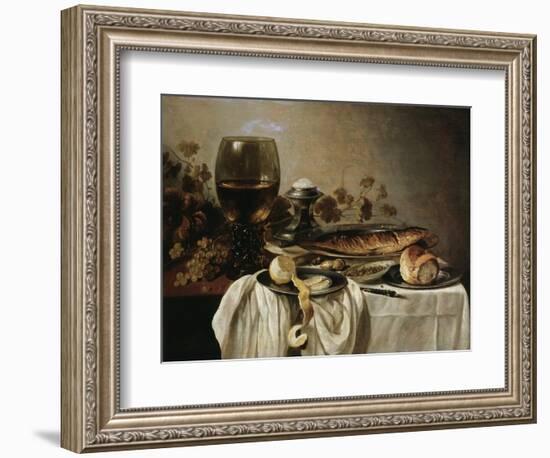 Breakfast, 1646-Pieter Claesz-Framed Giclee Print