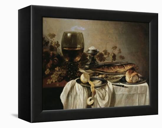 Breakfast, 1646-Pieter Claesz-Framed Premier Image Canvas