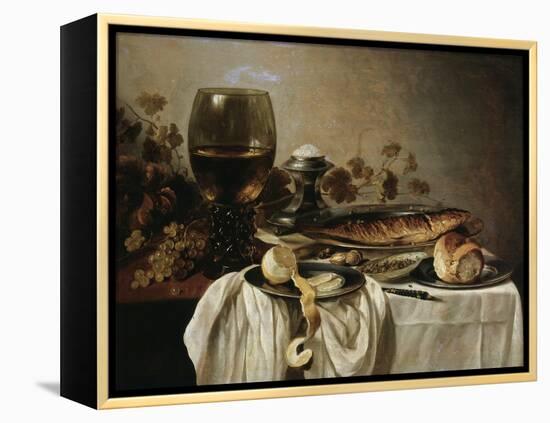 Breakfast, 1646-Pieter Claesz-Framed Premier Image Canvas