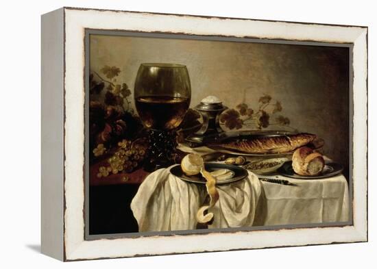 Breakfast, 1646-Pieter Claesz-Framed Premier Image Canvas