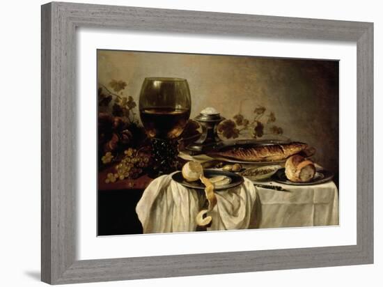 Breakfast, 1646-Pieter Claesz-Framed Giclee Print