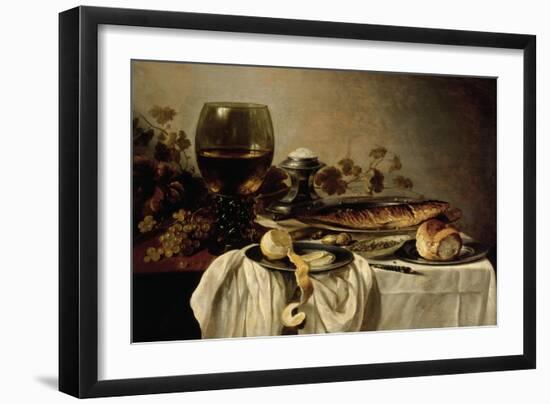 Breakfast, 1646-Pieter Claesz-Framed Giclee Print