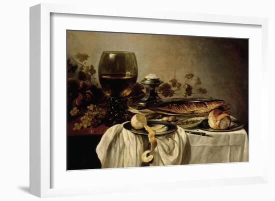 Breakfast, 1646-Pieter Claesz-Framed Giclee Print