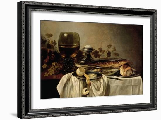 Breakfast, 1646-Pieter Claesz-Framed Giclee Print