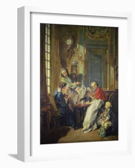 Breakfast, 1739-Francois Boucher-Framed Giclee Print