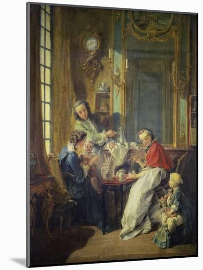 Breakfast, 1739-Francois Boucher-Mounted Giclee Print