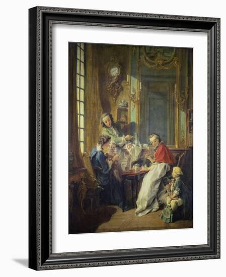 Breakfast, 1739-Francois Boucher-Framed Giclee Print