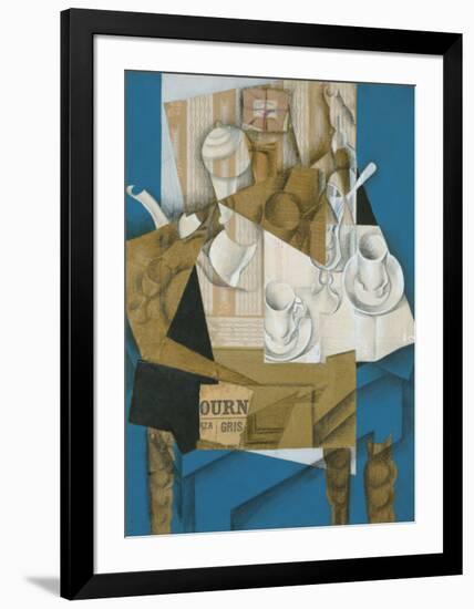 Breakfast, 1914-Juan Gris-Framed Art Print