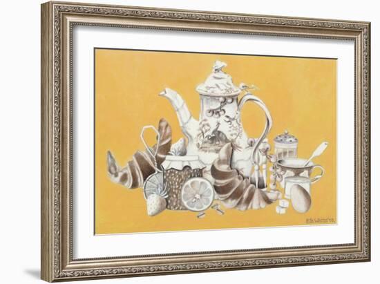 Breakfast, 1993-E.B. Watts-Framed Giclee Print