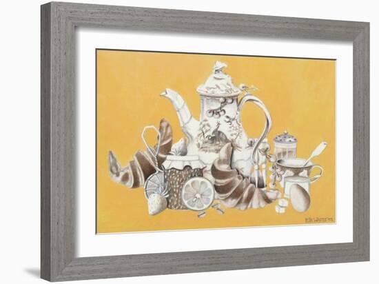 Breakfast, 1993-E.B. Watts-Framed Giclee Print