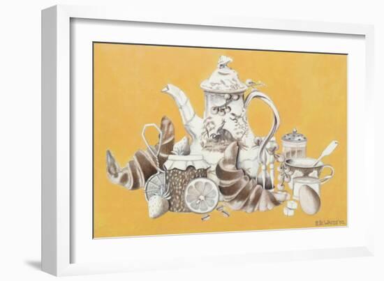 Breakfast, 1993-E.B. Watts-Framed Giclee Print