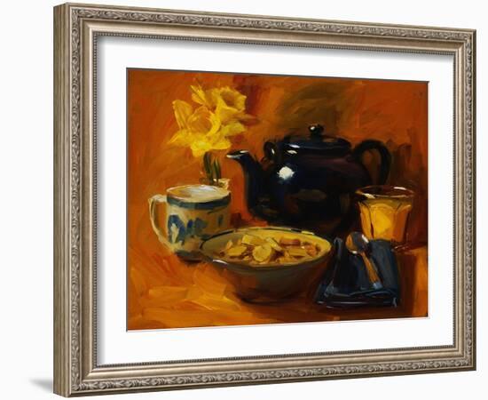 Breakfast at Debby's-Pam Ingalls-Framed Giclee Print