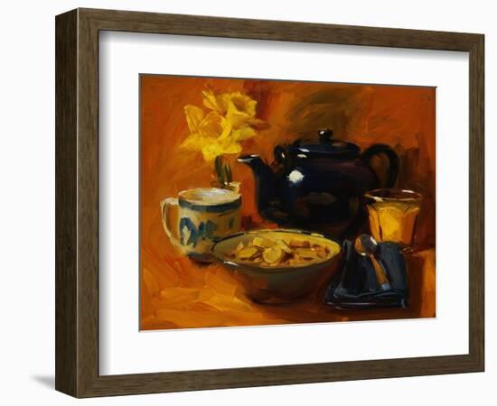 Breakfast at Debby's-Pam Ingalls-Framed Giclee Print