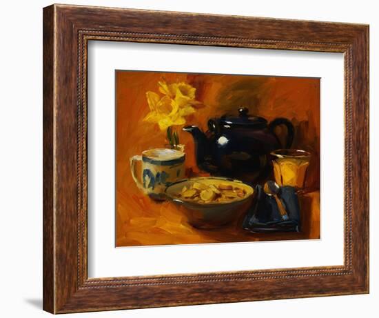 Breakfast at Debby's-Pam Ingalls-Framed Giclee Print