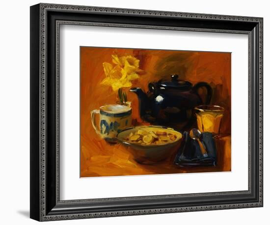 Breakfast at Debby's-Pam Ingalls-Framed Giclee Print