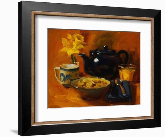 Breakfast at Debby's-Pam Ingalls-Framed Premium Giclee Print